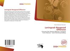 Portada del libro de Leningrad–Novgorod Offensive