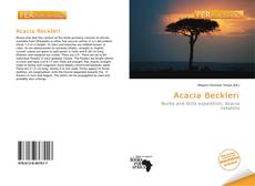 Bookcover of Acacia Beckleri