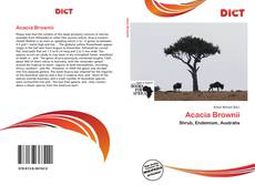 Borítókép a  Acacia Brownii - hoz