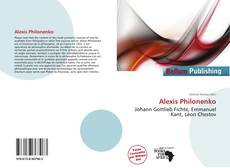 Copertina di Alexis Philonenko