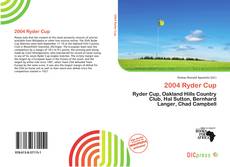 Copertina di 2004 Ryder Cup