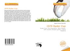 Bookcover of 1979 Ryder Cup