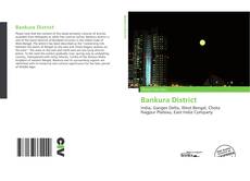 Bookcover of Bankura District