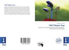 Bookcover of 1947 Ryder Cup