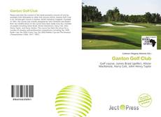 Buchcover von Ganton Golf Club
