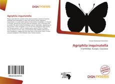 Portada del libro de Agriphila inquinatella