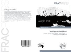 Bookcover of Kellogg–Briand Pact