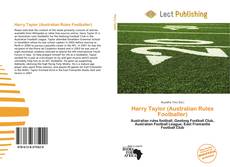 Borítókép a  Harry Taylor (Australian Rules Footballer) - hoz