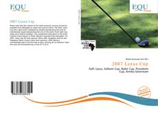 Copertina di 2007 Lexus Cup