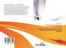 Bookcover of Anatoli Bogdanov (Footballer)
