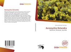 Portada del libro de Acronychia Octandra