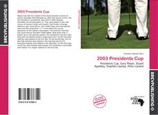 Buchcover von 2003 Presidents Cup