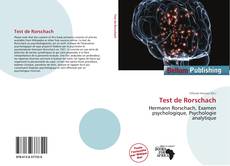 Copertina di Test de Rorschach