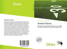 Copertina di Andrew Raines