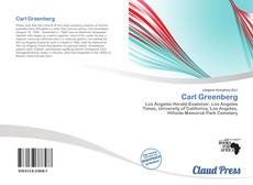 Buchcover von Carl Greenberg