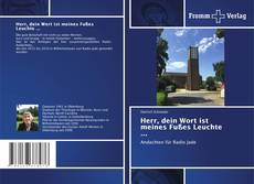 Buchcover von Herr, dein Wort ist meines Fußes Leuchte …