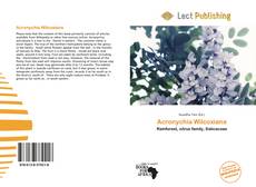 Borítókép a  Acronychia Wilcoxiana - hoz