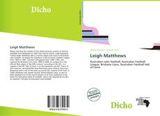 Buchcover von Leigh Matthews