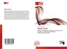 Copertina di Mark Greif