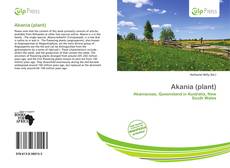 Copertina di Akania (plant)