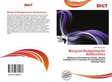 Copertina di Marginal Budgeting for Bottlenecks