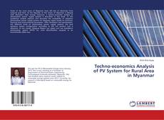 Copertina di Techno-economics Analysis of PV System for Rural Area in Myanmar
