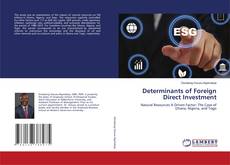 Copertina di Determinants of Foreign Direct Investment