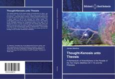 Capa do livro de Thought-Kenosis unto Theosis 