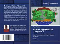 Bookcover of Maestra, oggi facciamo "Lerigione"?