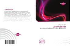 Juan Gabriel kitap kapağı