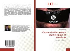 Обложка Communication, guerre psychologique et terrorisme