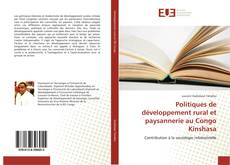 Politiques de développement rural et paysannerie au Congo Kinshasa kitap kapağı