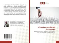 Buchcover von L’implémentation de l'innovation