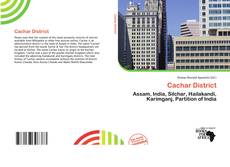 Bookcover of Cachar District