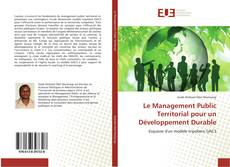Couverture de Le Management Public Territorial pour un Développement Durable