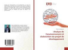Bookcover of Analyse de l'environnement et élaboration du projet de développement