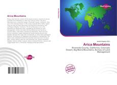 Arica Mountains kitap kapağı