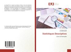 Copertina di Statistiques Descriptives