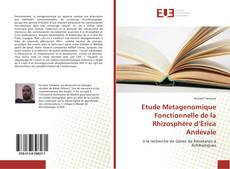 Capa do livro de Etude Metagenomique Fonctionnelle de la Rhizosphère d’Erica Andevale 