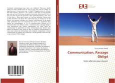 Buchcover von Communication, Passage Obligé