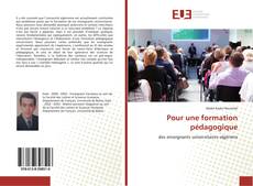 Buchcover von Pour une formation pédagogique