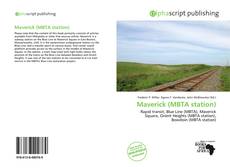 Portada del libro de Maverick (MBTA station)