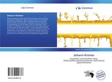 Johann Kremer kitap kapağı