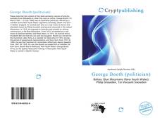 Capa do livro de George Booth (politician) 
