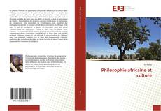 Philosophie africaine et culture kitap kapağı