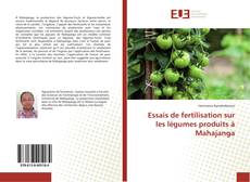 Copertina di Essais de fertilisation sur les légumes produits à Mahajanga