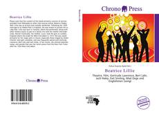 Beatrice Lillie kitap kapağı