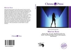 Marion Ross kitap kapağı
