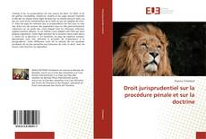 Bookcover of Droit jurisprudentiel sur la procédure pénale et sur la doctrine