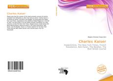 Capa do livro de Charles Kaiser 
